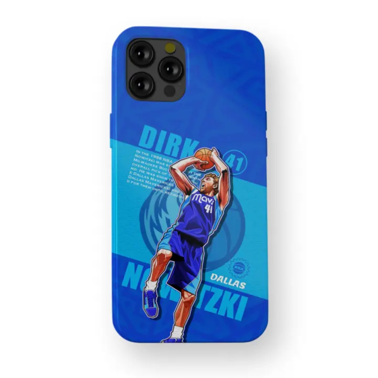 Dirk Nowitzki iPhone Case
