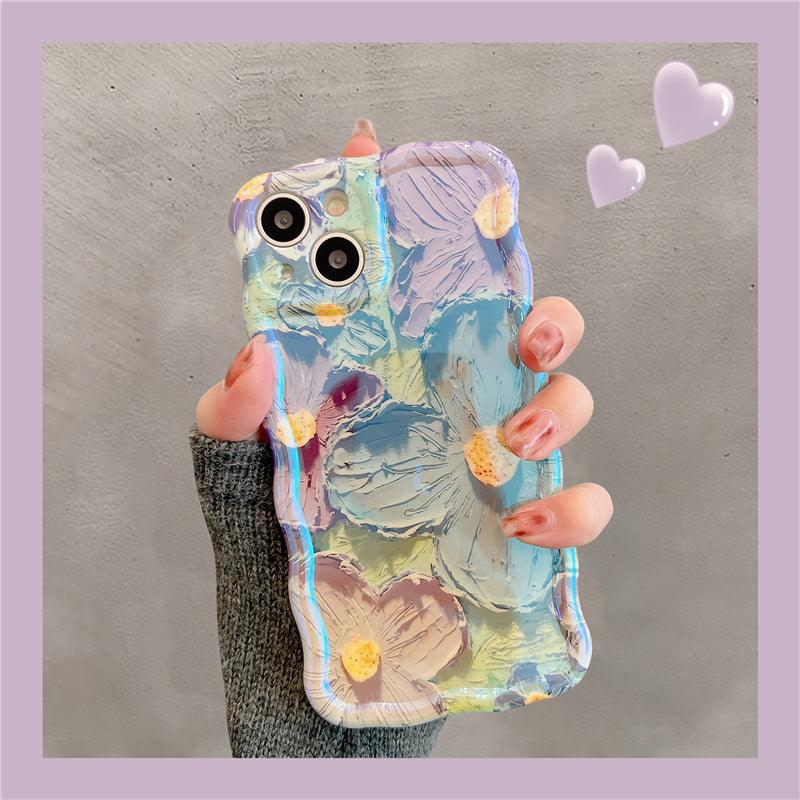 French Vintage Oil Painting Flowers iPhone Case - Most iPhone Case