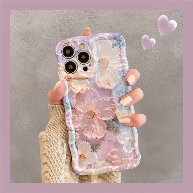 French Vintage Oil Painting Flowers iPhone Case - Most iPhone Case