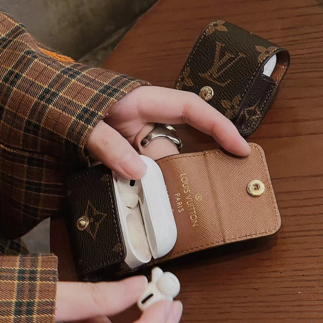 LV Monogram Damier Luxury Case for AirPods