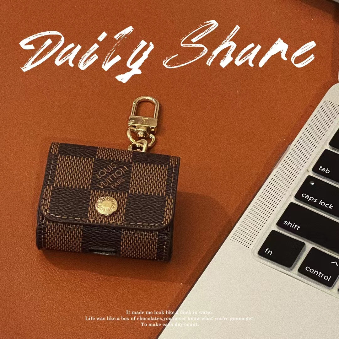 LV Monogram Damier Luxury Case for AirPods