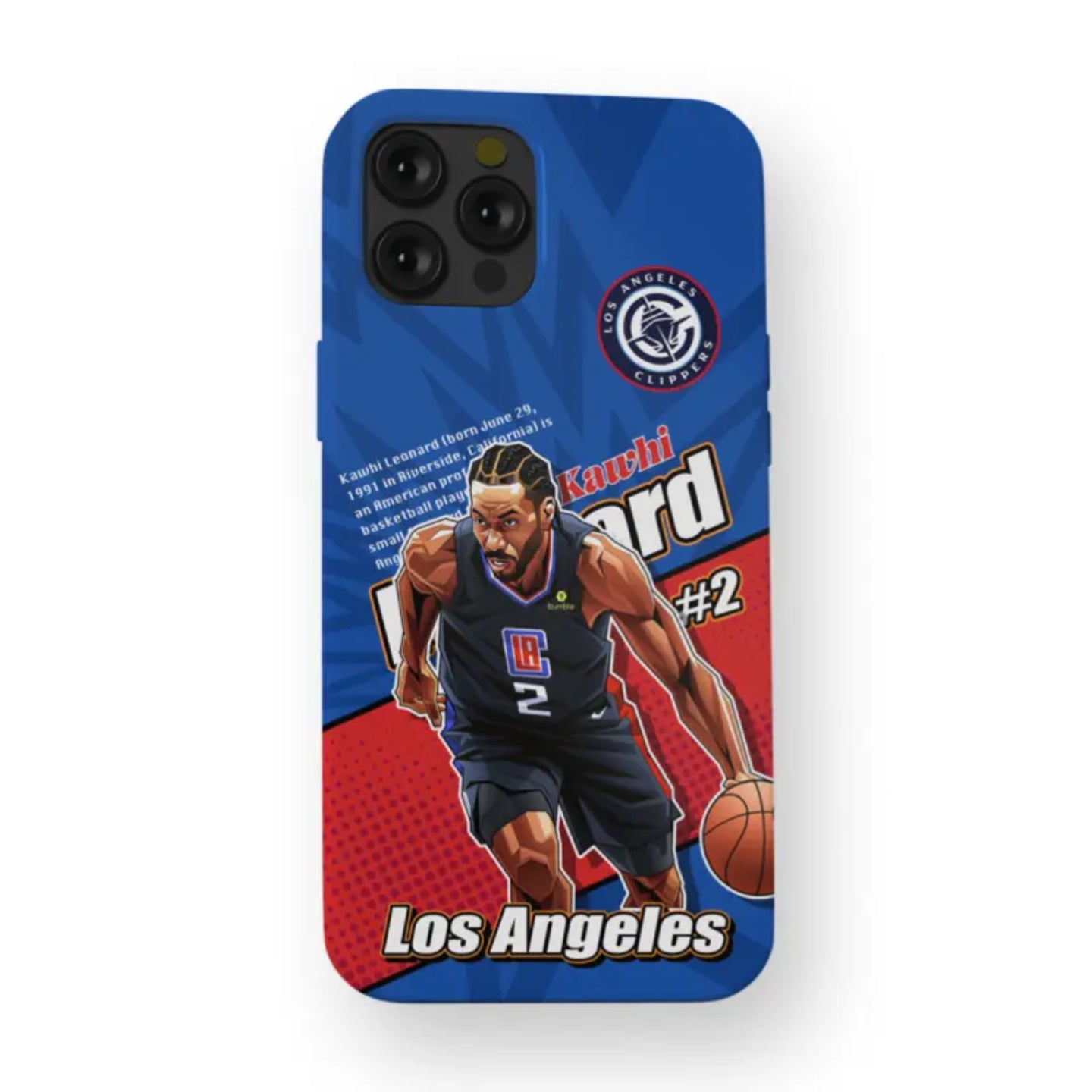 Kawhi Leonard iPhone Case