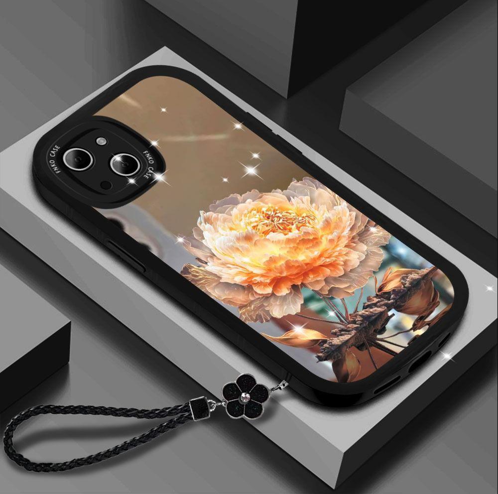 Mirror Flower With Wristband For iPhone Case - Most iPhone Case