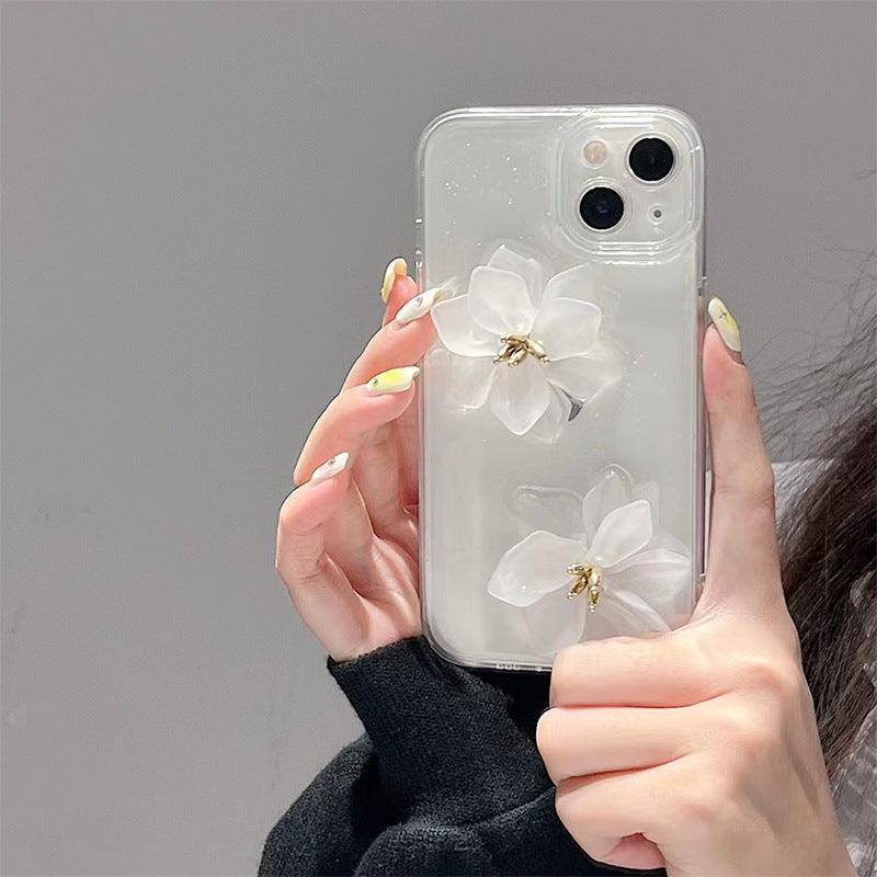 High-end Stereoscopic Flowers iPhone Case - Most iPhone Case