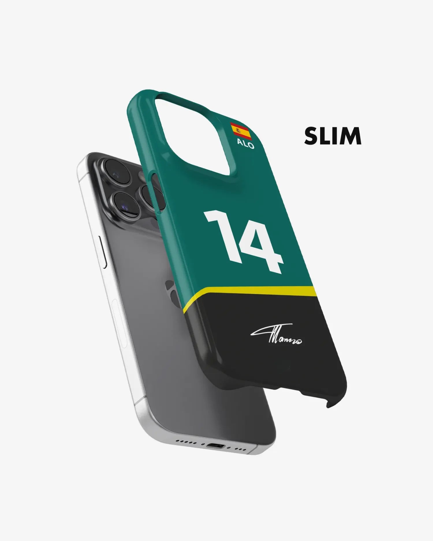 Fernando Alonso 2024 Aston Martin F1 Phone Case