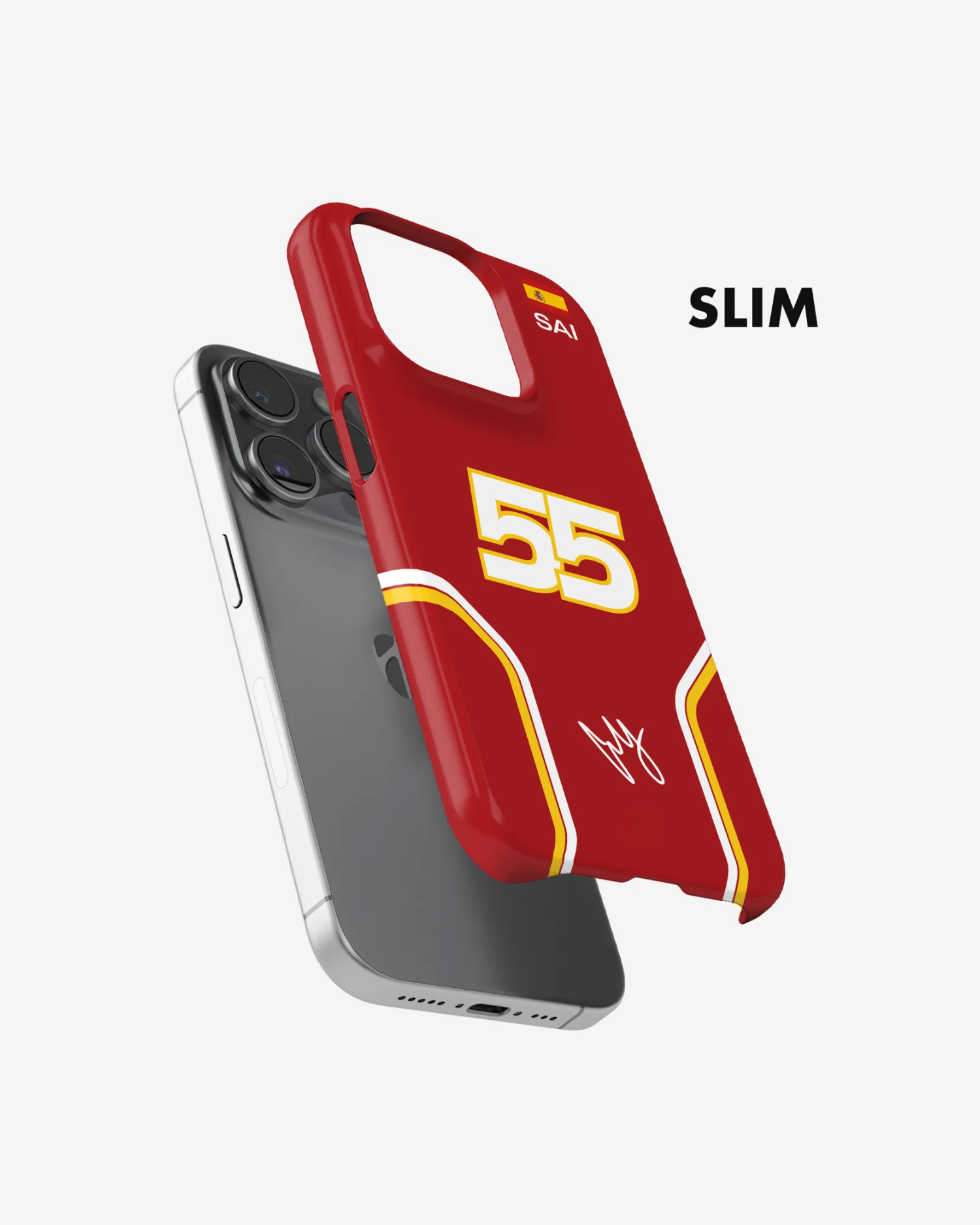 Carlos Sainz 2024 Scuderia Ferrari F1 Phone Case