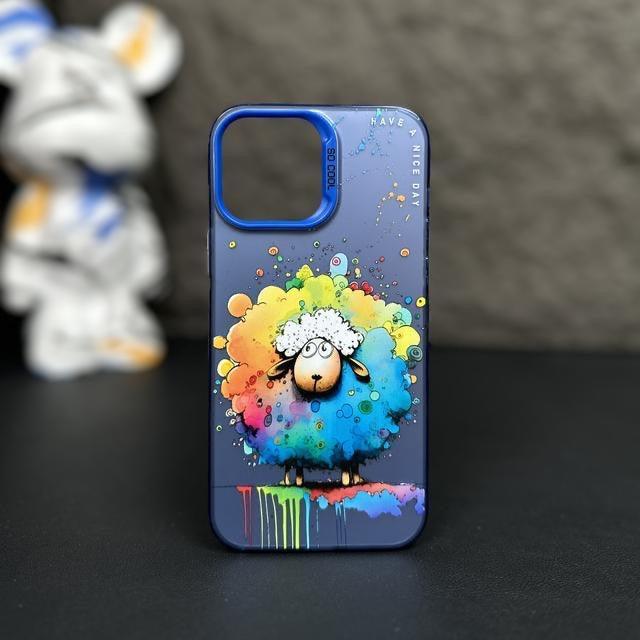 Colorful graffiti iPhone case - Phone Fashion Case