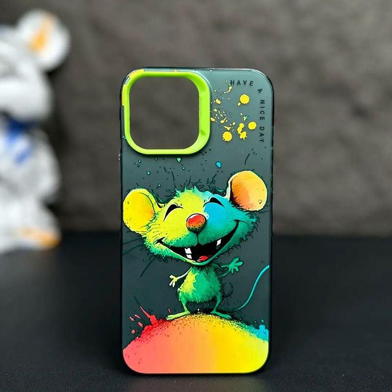 Colorful graffiti iPhone case - Phone Fashion Case