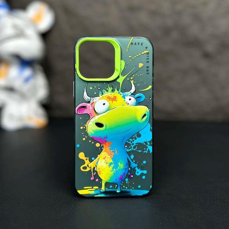 Colorful graffiti iPhone case - Phone Fashion Case