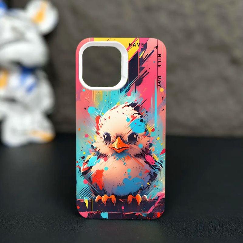 Colorful graffiti iPhone case - Phone Fashion Case