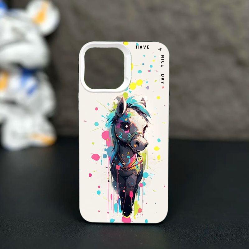 Colorful graffiti iPhone case - Phone Fashion Case