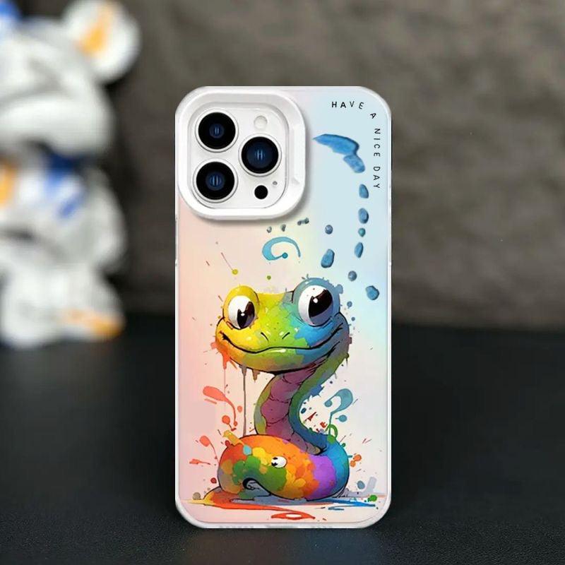 Colorful graffiti iPhone case - Phone Fashion Case