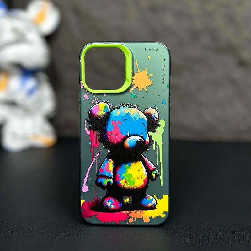 Colorful graffiti iPhone case - Phone Fashion Case