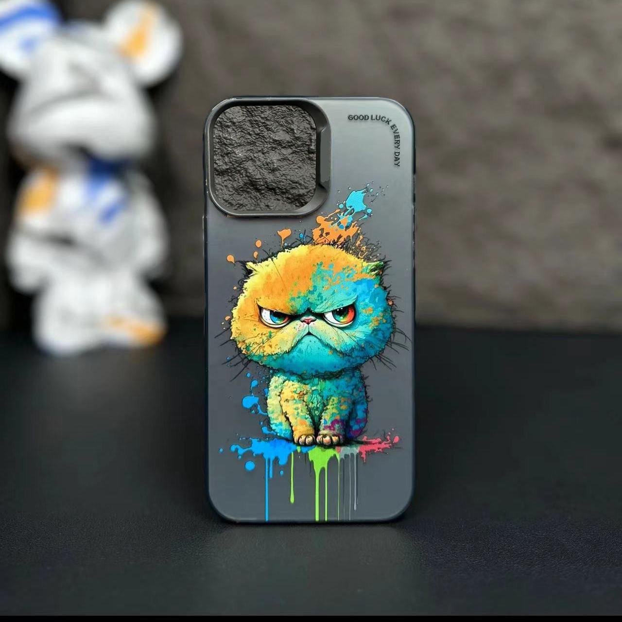 Colorful graffiti iPhone case - Phone Fashion Case