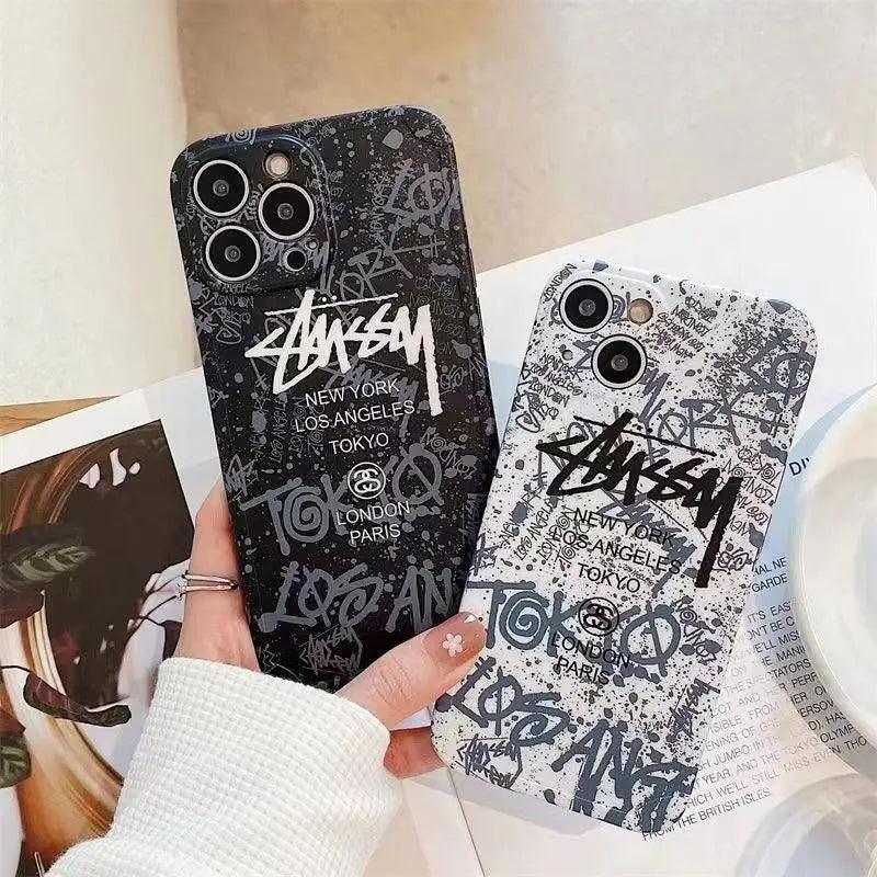 Frosted graffiti-style iPhone case - Most iPhone Case