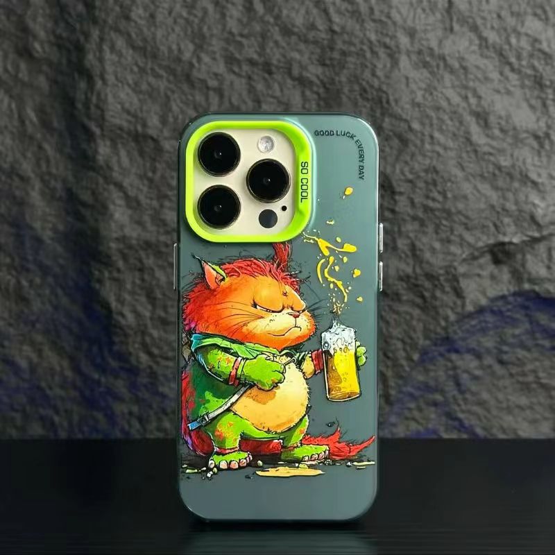 Colorful graffiti iPhone case