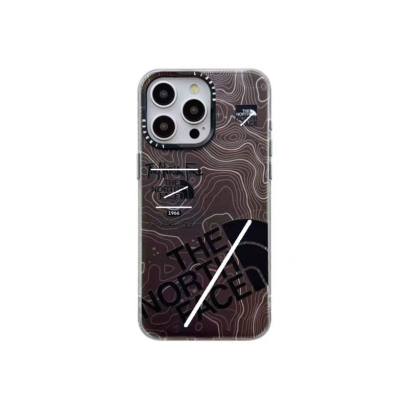 Frosted electroplated iPhone case