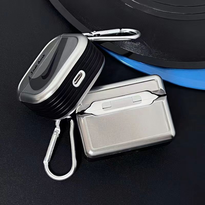 Electroplated silver Airpods Case