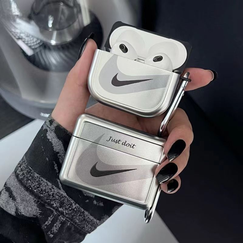 Electroplated silver Airpods Case