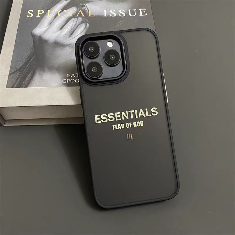 Frosted semi-transparent iPhone case