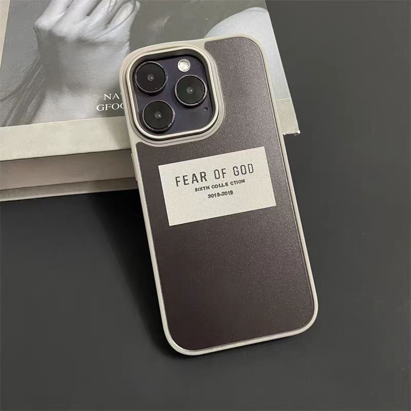 Frosted semi-transparent iPhone case