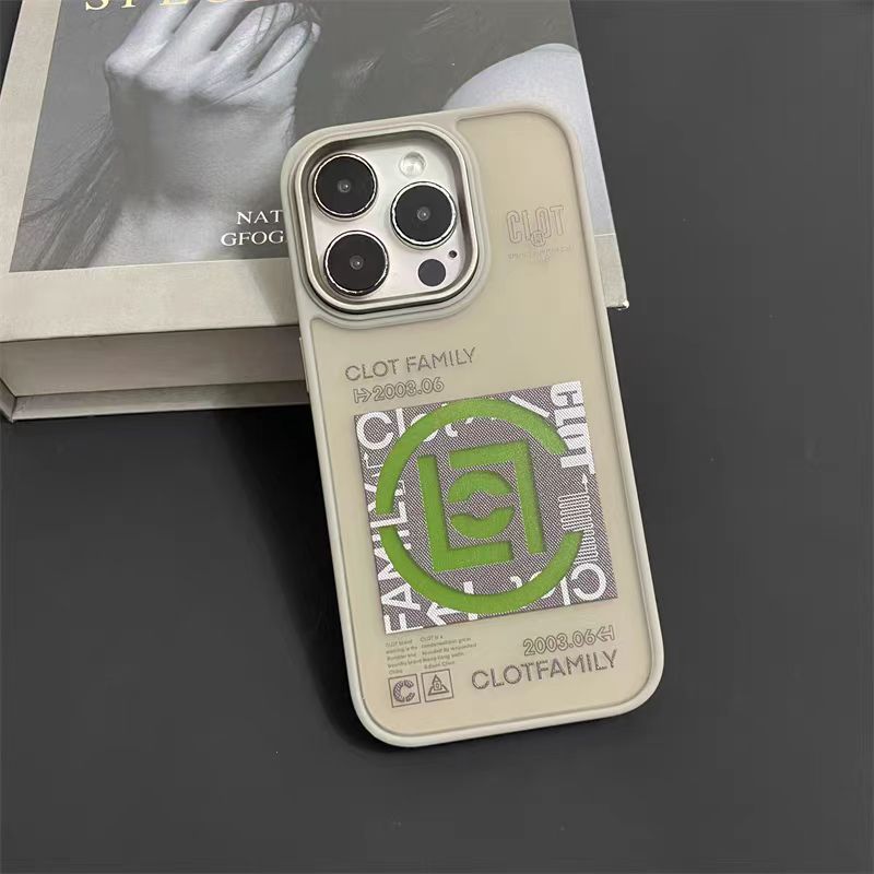 Frosted semi-transparent iPhone case