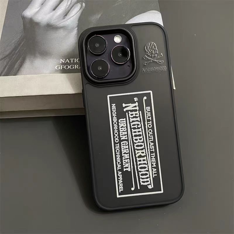 Frosted semi-transparent iPhone case