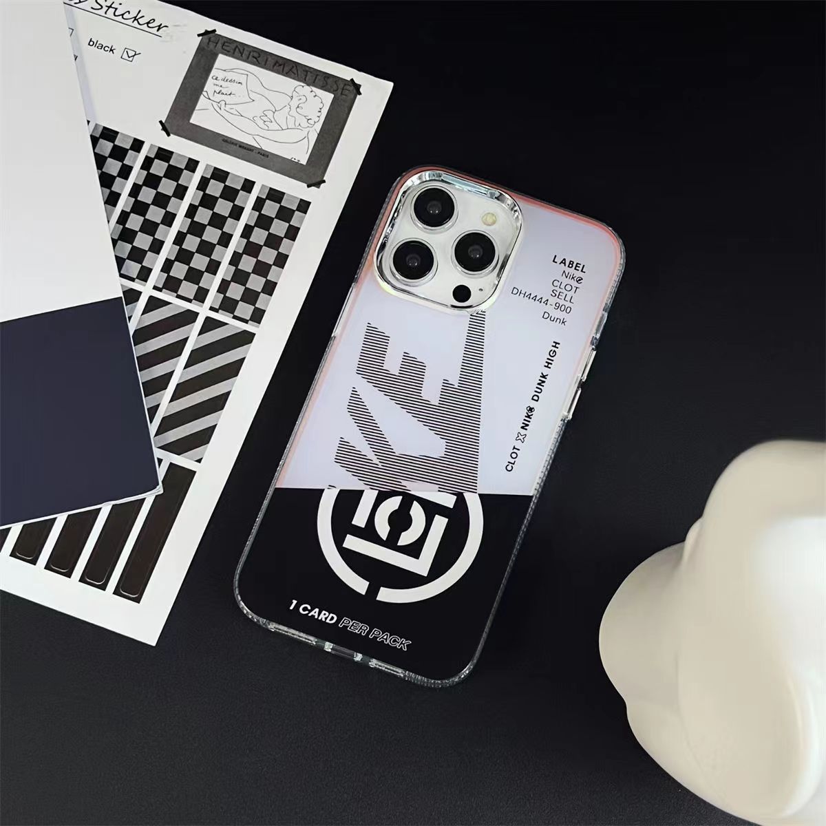 Frosted laser sports iPhone case