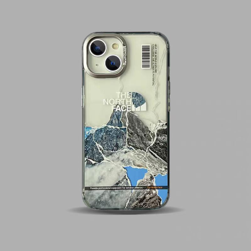 Frosted transparent acrylic iPhone case