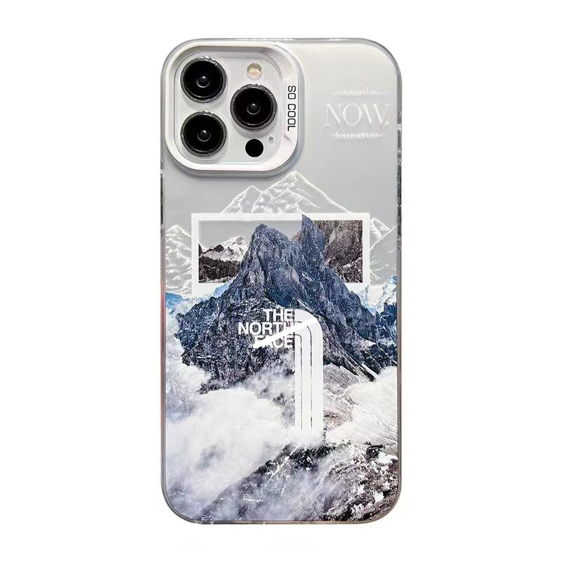 Frosted scenery photography iPhone case