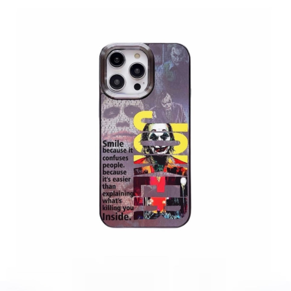 Electroplated Joker Phone Case