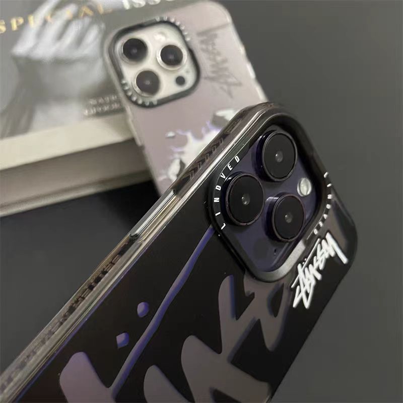 Frosted graffiti style iPhone case