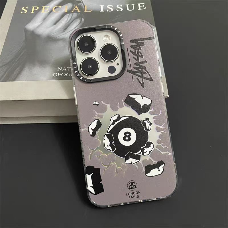 Frosted graffiti style iPhone case