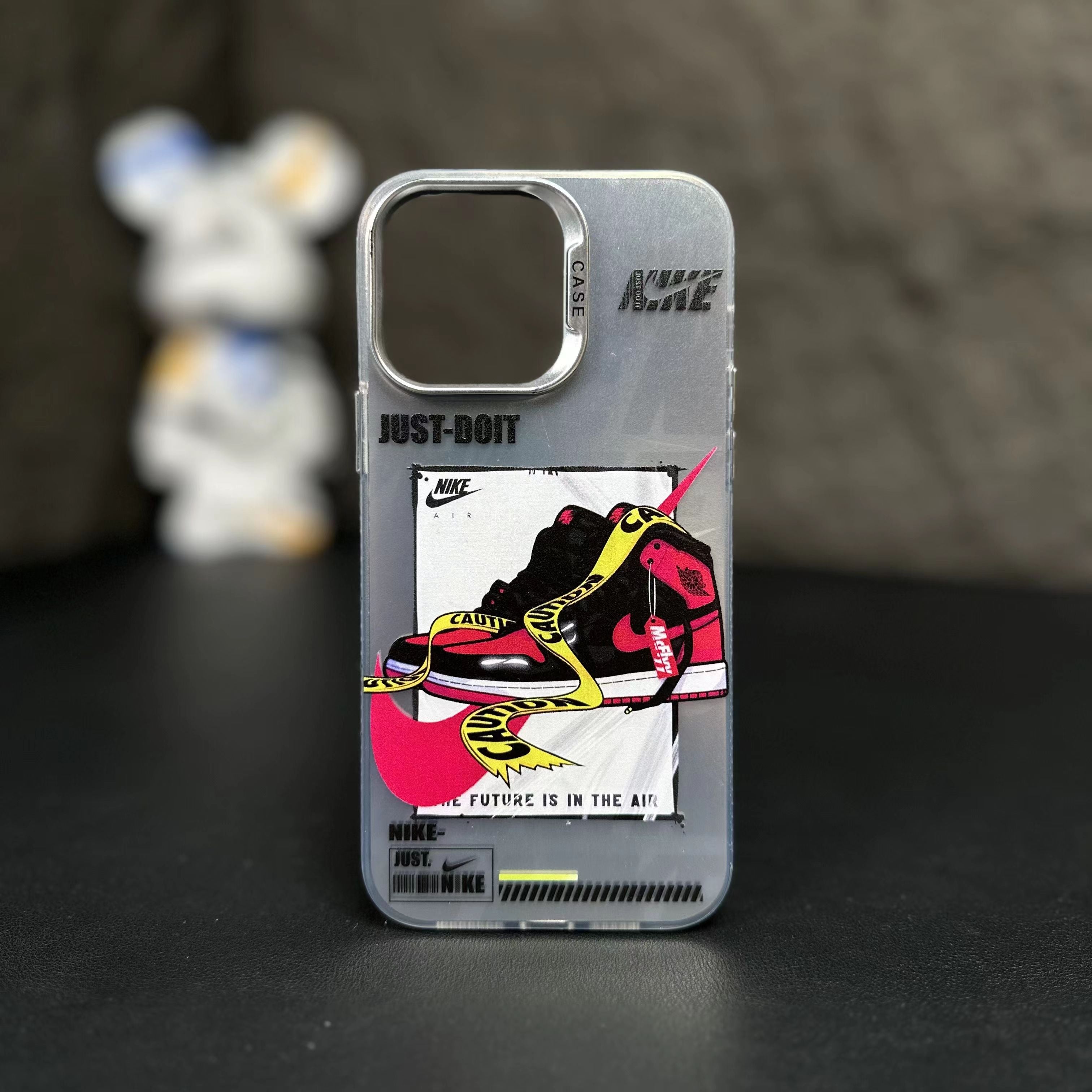 Frosted sports shoe iPhone case