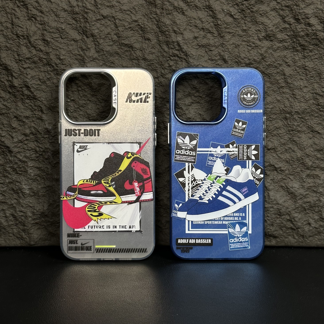 Frosted sports shoe iPhone case