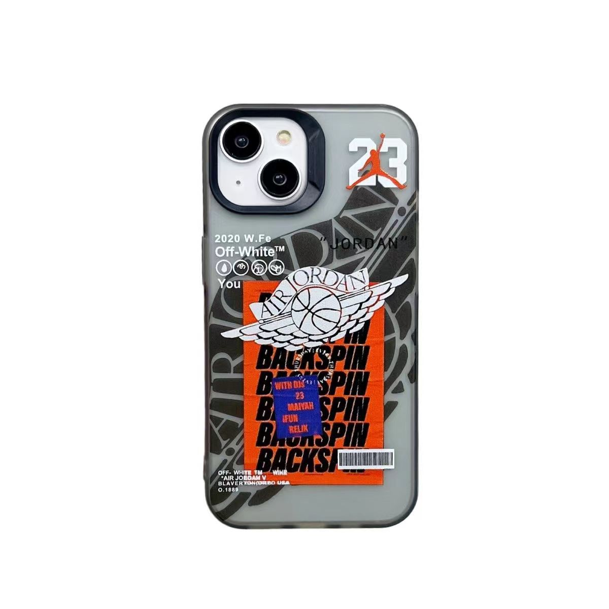 Frosted sports style iPhone case