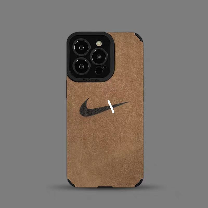 【Sport】 Stylish Suede Leather iPhone case