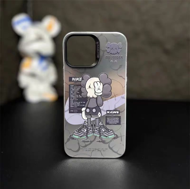 Frosted sports iPhone case【Kaws】