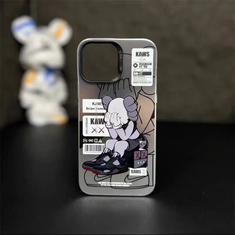 Frosted sports iPhone case【Kaws】