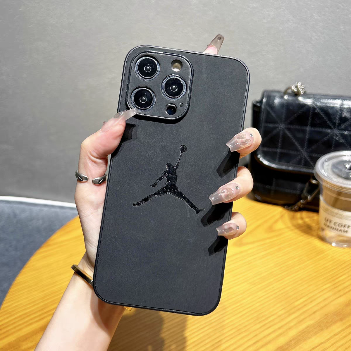 【Sport】Stylish Suede Leather iPhone case