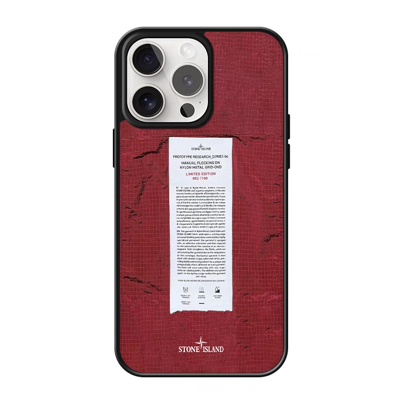 Frosted stone iPhone case