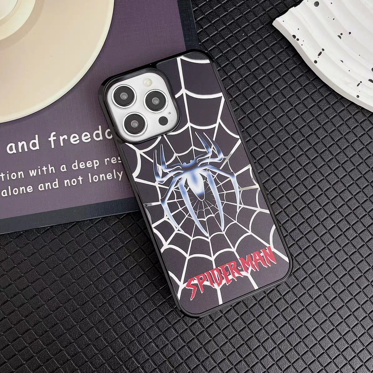 Frosted Electroplated Marvel Phone Case[Marvel]