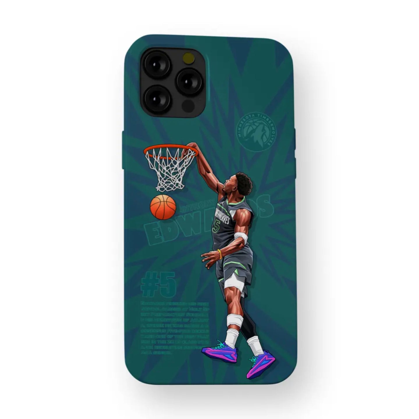 Anthony DeVante Edwards iPhone Case