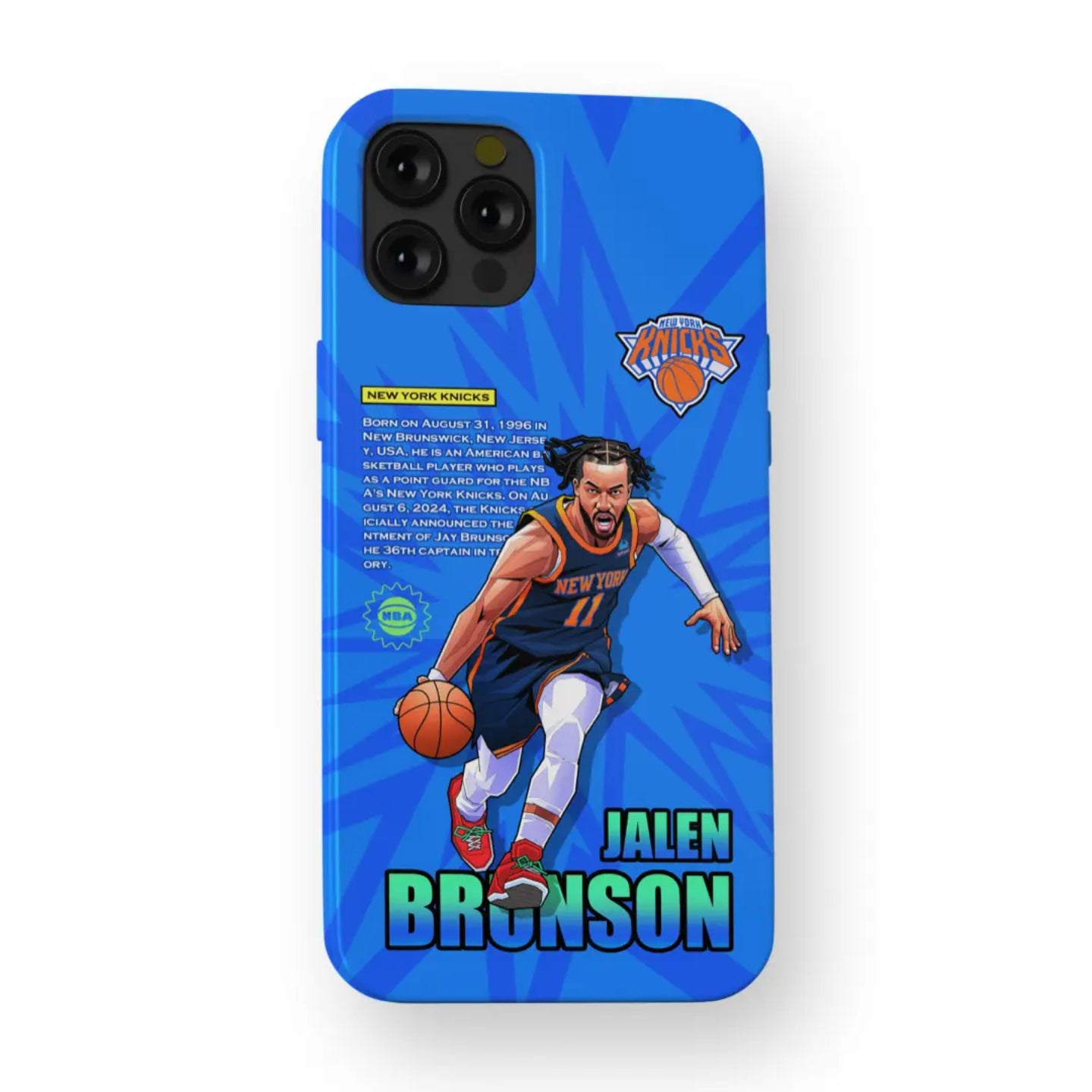 Jalen Brunson iPhone Case