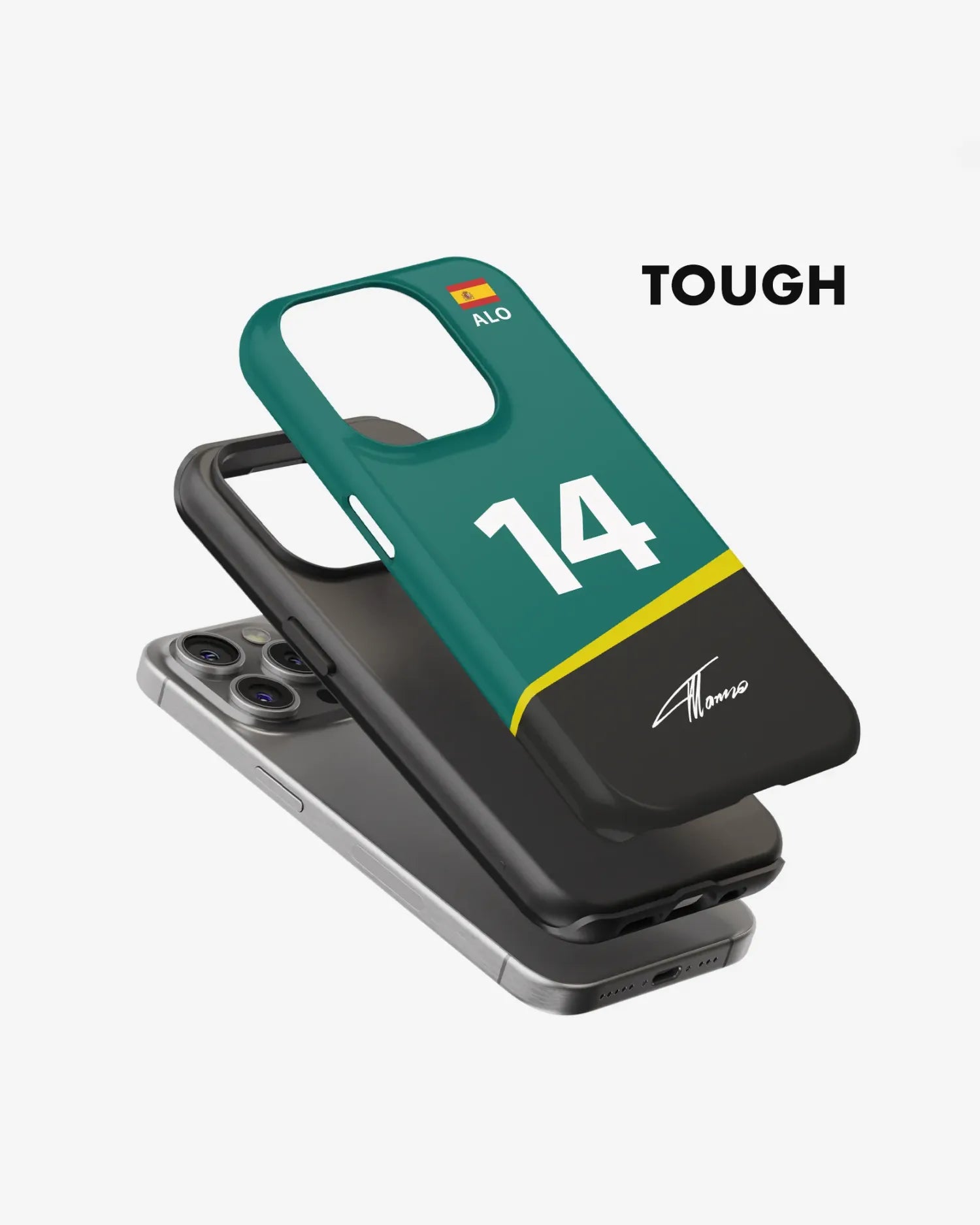 Fernando Alonso 2024 Aston Martin F1 Phone Case