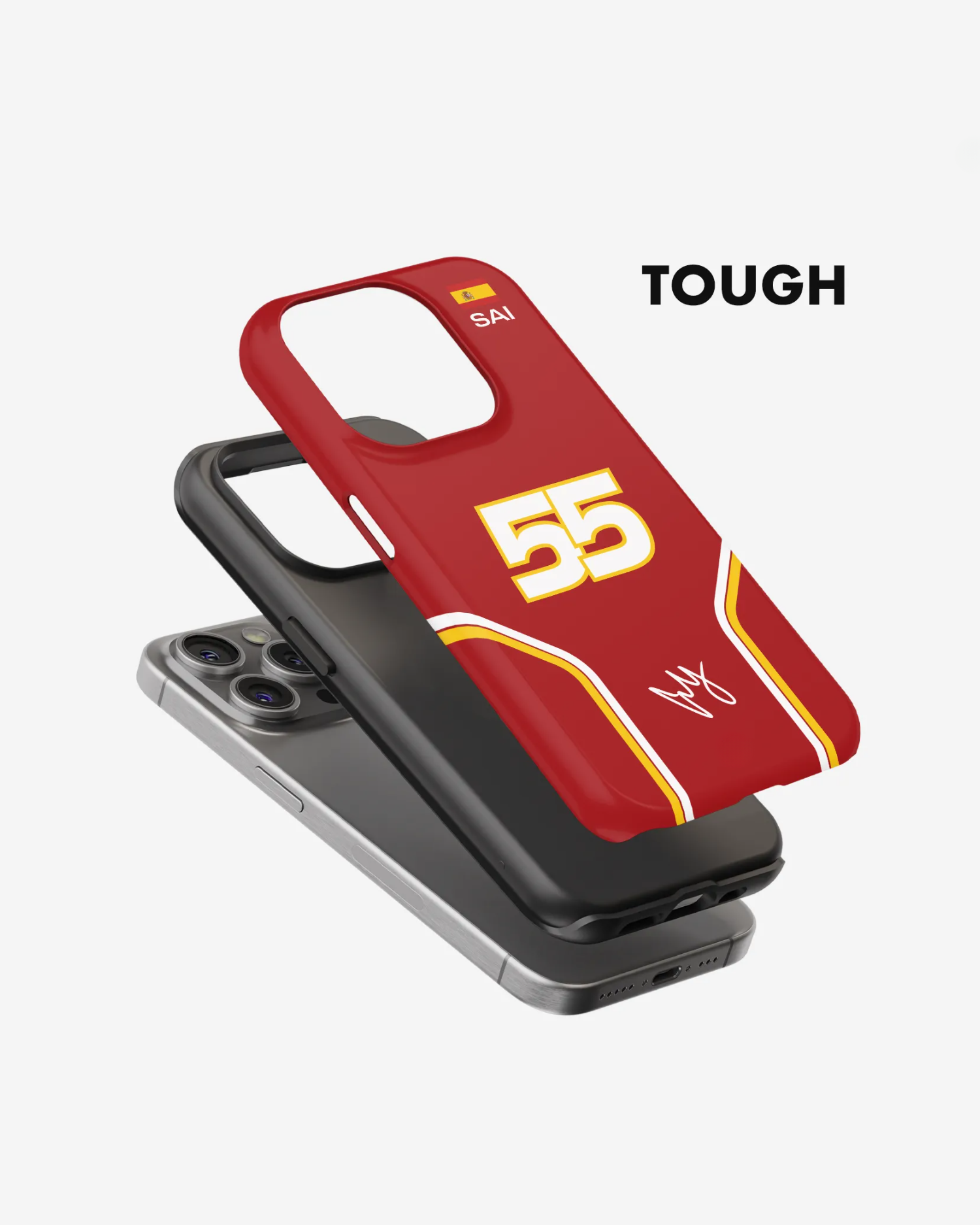 Carlos Sainz 2024 Scuderia Ferrari F1 Phone Case