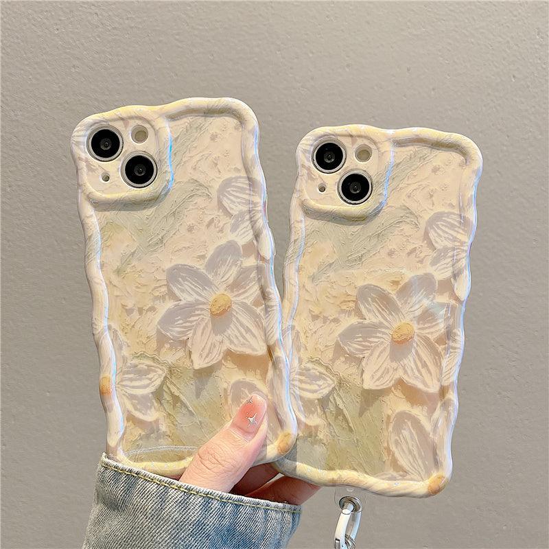 Super Popular Oil Painting Flower iPhone Case - Most iPhone Case