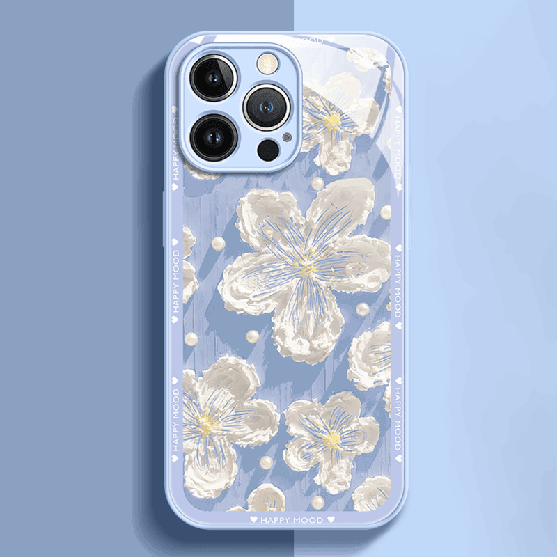 Ins Hot Oil Painting Flower iPhone Case - Most iPhone Case