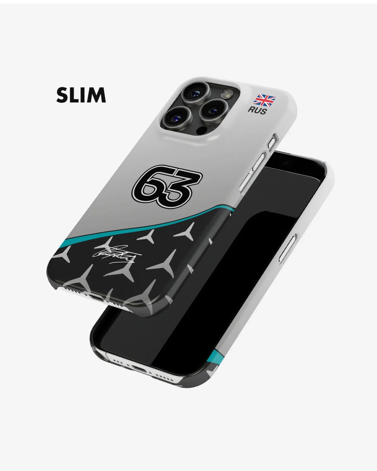 George Russell 2024 Mercedes F1 Phone Case