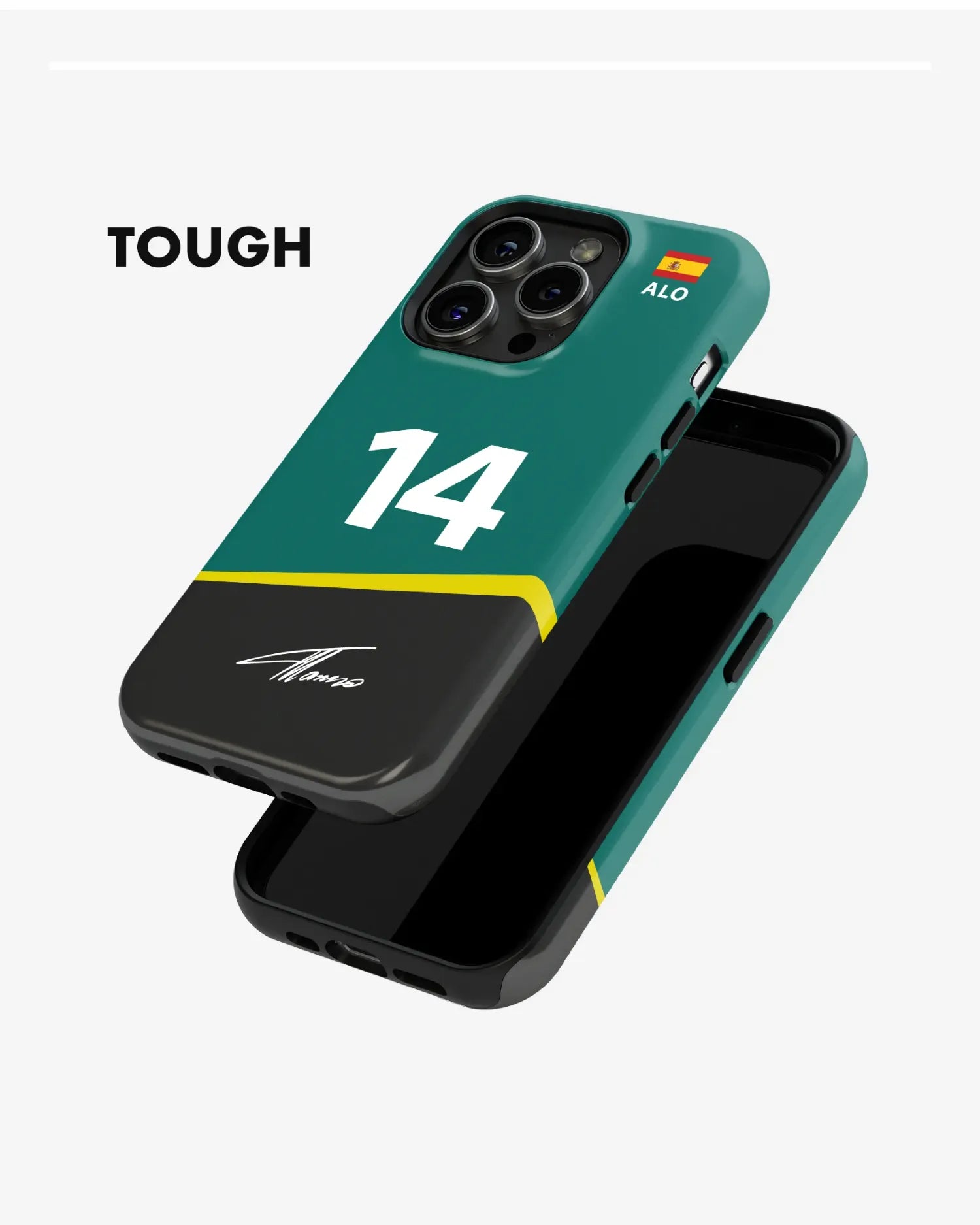 Fernando Alonso 2024 Aston Martin F1 Phone Case